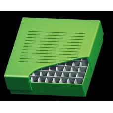Cardboard freeze box 2 inch(5cm) for 81 1.5/2.0ml microtubes,Green